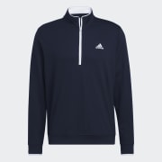 adidas Quarter Zip Golf Pullover Blue adidas Ireland