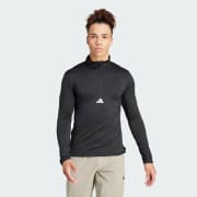 adidas Workout Quarter-Zip Track Top - Grey | adidas Canada