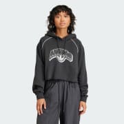 Girls cropped adidas hoodie new arrivals