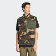 adidas Graphics Camo Reversible Fleece Vest - Black | Men's