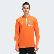 adidas INDIA CRICKET TRAINING TRACK TOP Orange adidas India