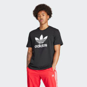 adidas Adicolor Trefoil Tee - Grey | Men's Lifestyle | adidas US