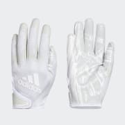 adidas Adizero 12 Gloves - Grey, Men's Football