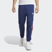 adidas Train Icons 3 Stripes Joggers Big Pants Black