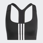 adidas Powerimpact Training Medium-Support Bra - Grey