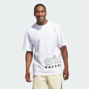 adidas Basketball Select Tee White Free Shipping with adiClub adidas Canada
