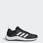 Adidas Women s Everyset Training Shoes Size 7 Black White Black