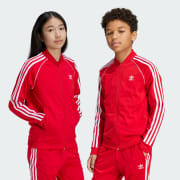 Red adidas jacket kids new arrivals