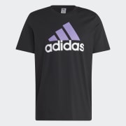 Adidas big logo tee sale