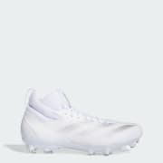 White adidas cleats football cheap