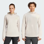 adidas Own the Run Runners Hoodie Genderneutral Beige adidas Deutschland