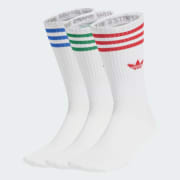 adidas Solid Crew Socks 3 Pairs White adidas Deutschland