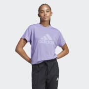 adidas Future Icons Winners Purple adidas Lifestyle Women\'s | | US Tee - 3.0