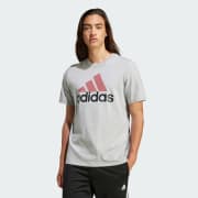 adidas Essentials Single Jersey Big Logo Tee Grey Free Shipping with adiClub adidas Canada