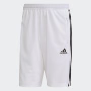 adidas Designed 2 Move 3 Stripes Shorts White Free Shipping with adiClub adidas US