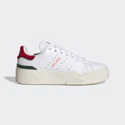 Color del artículo: Cloud White / Better Scarlet / Collegiate Green