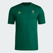 adidas LA Galaxy Short Sleeve Pre-Game Tee - Black | Men's Soccer 