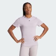 Adidas Women's Training Heat.rdy Tee GL6924 Double Extra Small NWT