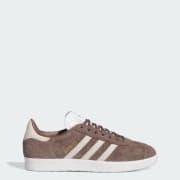 Adidas gazelle brown suede online