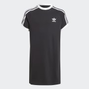 Black adidas tshirt dress best sale