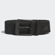 adidas Golf Braided Stretch Belt - Black