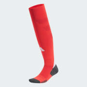 Red adidas football socks outlet