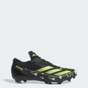 Green adidas football cleats discount