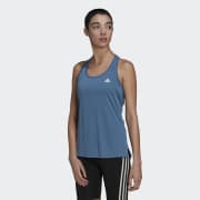 adidas Designed to Move 3-Stripes Sport Tank Top - Purple