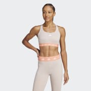 ADIDAS Yellow & Grey Powerreact Training Medium-Support Techfit Bra HN7278  Price in India, Full Specifications & Offers