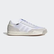 White and shop silver adidas