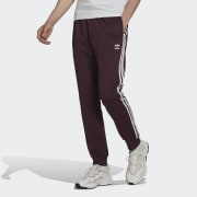 adidas Adicolor Classics Primeblue SST Track Pants - Red | adidas