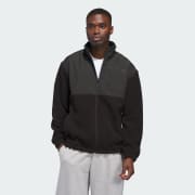 adidas Coze Full-Zip Jacket - Beige | Free Shipping with adiClub | adidas US