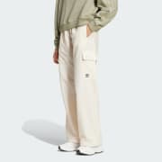 Adidas Originals Women s Essentials Woven Cargo Pants XS Wonder White