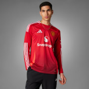 Manchester united pink jersey long sleeve 2025