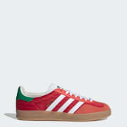 Womens red gazelle shoes online