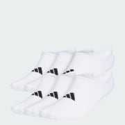 Adidas Superlite 3.0 No Show Socks Men s Socks 6 Pack White Black Size Large