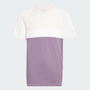 adidas Tiberio 3-Streifen Colorblock T-Shirt Switzerland Kids Rosa - adidas | Cotton