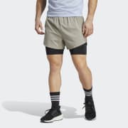 adidas Designed 4 Running 2-in-1 Shorts - Black