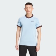 アディダス '80s プレミアム スリーストライプス 半袖Tシャツ - ブルー | アディダス ジャパン