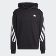 adidas Future Icons 3 Stripes Hoodie Black adidas Thailand