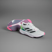 adidas Performance ADIZERO SL - Zapatillas de running neutras - cloud  white/core black/arctic night/blanco 