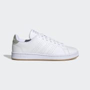Adidas advantage negro con hot sale blanco