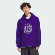 Moletom Capuz 4.0 Stretch Logo Roxo adidas adidas Brasil