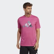 adidas Designed for Movement HIIT Training Tee - Pink | Men's 
