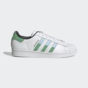 Produktfarge: Cloud White / Semi Screaming Green / Blue Dawn