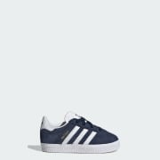 adidas Gazelle Comfort Closure Elastic Laces Shoes Kids Blue adidas Ireland