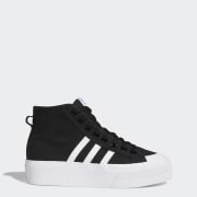 adidas Nizza Platform Mid Shoes Black FY2783 adidas US