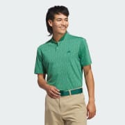 Adidas 360 print polo shirt best sale