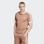 adidas Adicolor Lifestyle Classics Tee | 3-Stripes Brown | Men\'s - adidas US