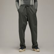 Y-3 Organic Cotton Terry Straight Pants - Ivy - Due West